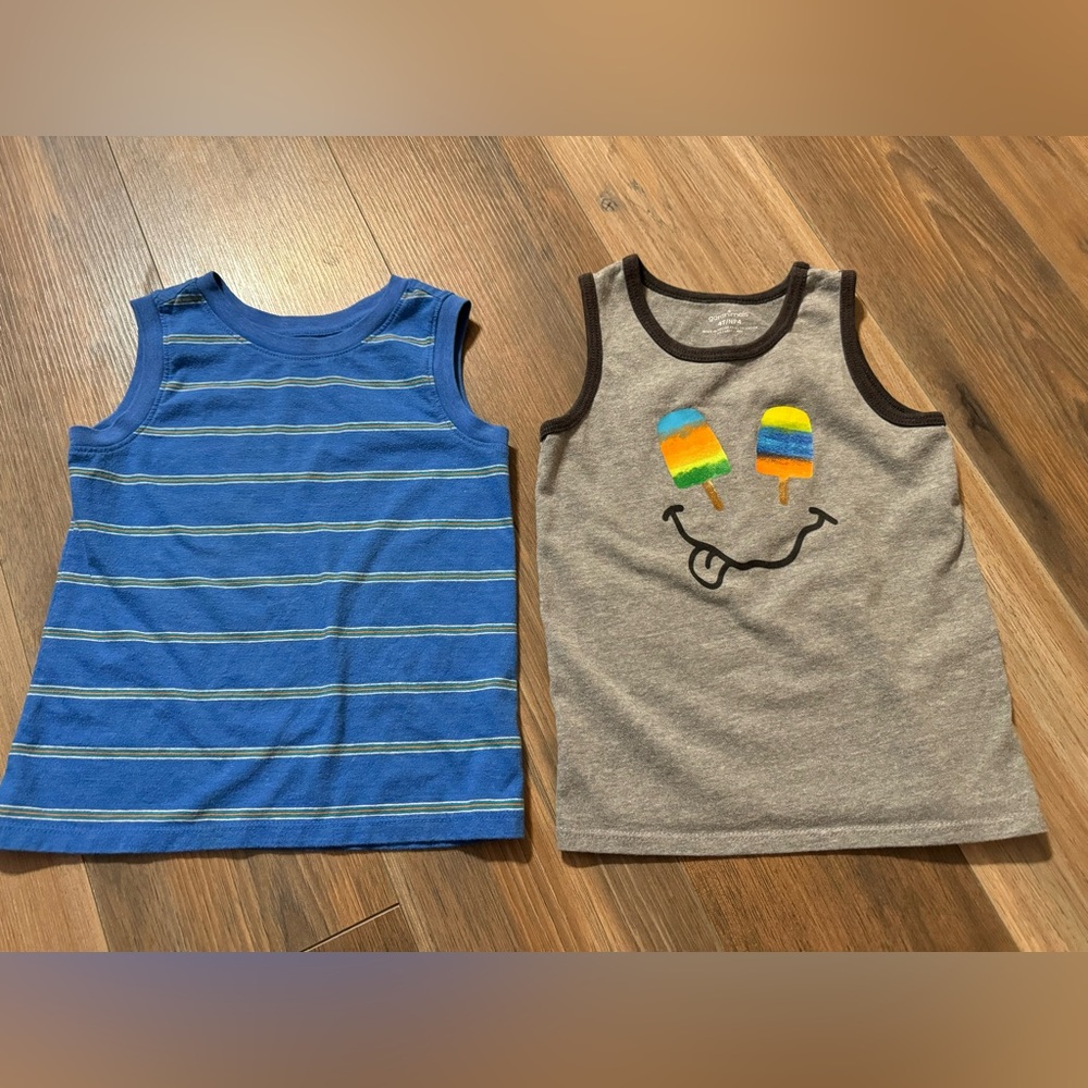 Summer bundle | Sleeveless tank top | Old Navy 3T | Garanimals 4T